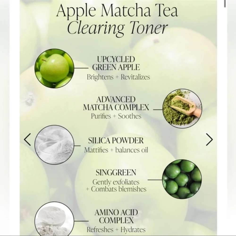 Byroe Apple Matcha Tea Clearing Toner